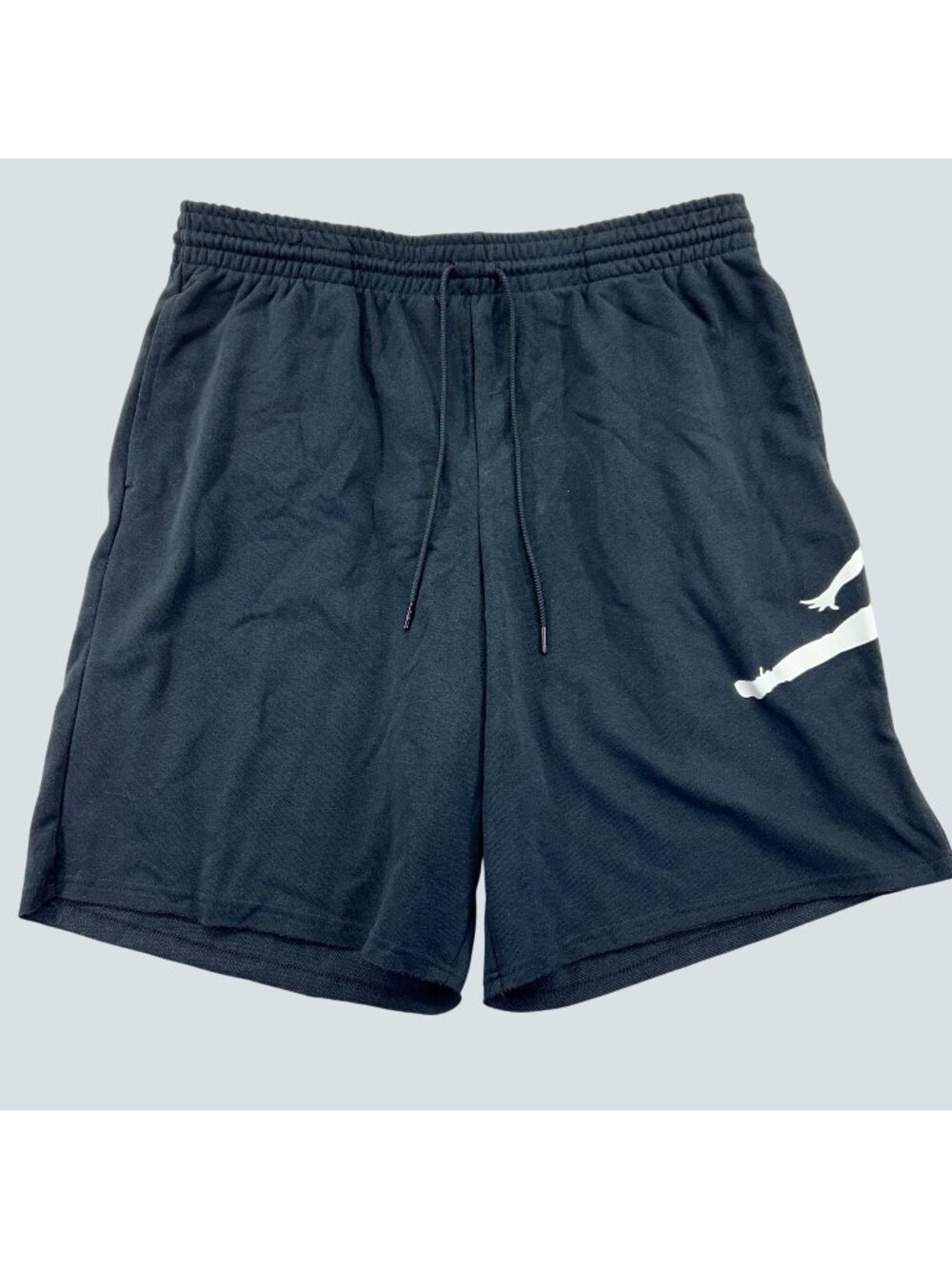 Nike Jordan Jumpman Fleece Shorts Mens 3XL Black Graphic Drawstring Athletic